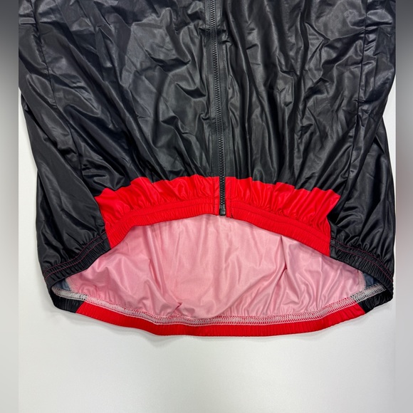 Squadra Wind Cycling Vest Sram Time Sport Pedal Team Black USA MADE 1740 Zip L - Picture 2 of 16